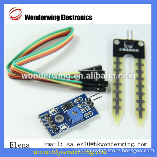 Soil moisture meter testing module, soil humidity sensor, robot/intelligent car